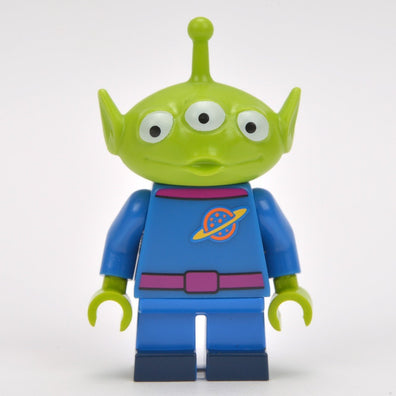 LEGO Minifigure-Pizza Planet Alien-Collectible Minifigures / Disney-Creative Brick Builders